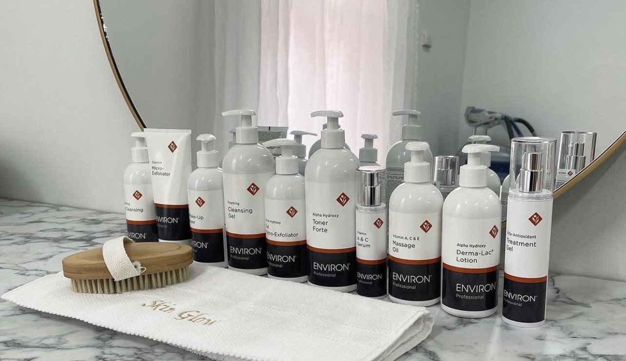 Environ professional skincare product range